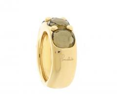  Pomellato POMELLATO NARCISO SMOKY QUARTZ YELLOW GOLD RING - 3710565