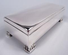  Poole Poole American Modern Sterling Silver Keepsake Box - 3774932