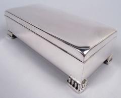  Poole Poole American Modern Sterling Silver Keepsake Box - 3774933