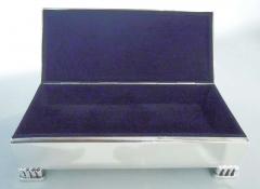  Poole Poole American Modern Sterling Silver Keepsake Box - 3774936