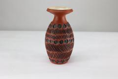  Poole Pottery Guy Sydenham for Poole Pottery Hand Thrown Clay Terracotta Studio Vase - 4188429