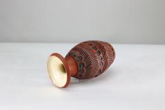  Poole Pottery Guy Sydenham for Poole Pottery Hand Thrown Clay Terracotta Studio Vase - 4188433