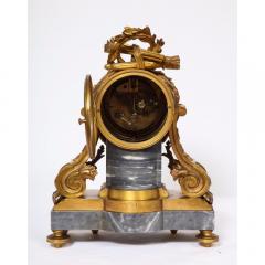  Popon A Paris A French Ormolu Mounted Bleu Turquin Marble Clock Japy Freres circa 1880 - 1110941