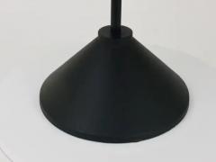  Porada Arredi Porada Arredi Black Post Modern Leather Magazine Rack News Stand Italy 1980s - 4057947
