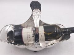  Posen German Continental Silver Wine Caddy Basket Bowl by Posen - 3249085