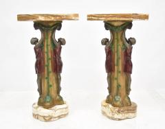  Pr PIERRE SEGA ART DECO FERN STAND PEDESTALS - 4077112