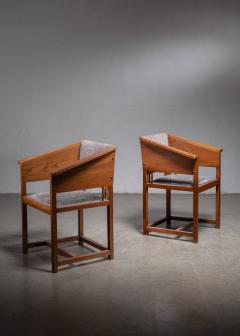  Prag Rudniker Pair Hans Vollmer armrest chairs - 4818513