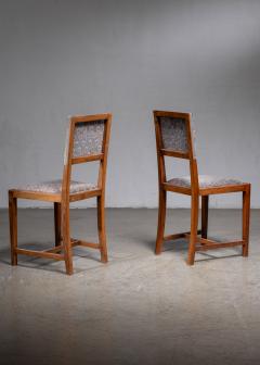  Prag Rudniker Pair of Hans Vollmer dining chairs - 4818409