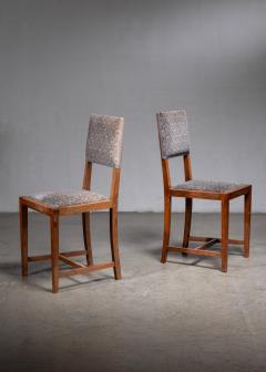  Prag Rudniker Pair of Hans Vollmer dining chairs - 4818410