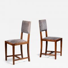  Prag Rudniker Pair of Hans Vollmer dining chairs - 4819090