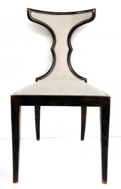  Pregno Pregno Srl Italian Upholstered Klismos Style Dining Chairs Set of 6 - 4045426