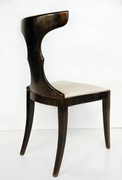  Pregno Pregno Srl Italian Upholstered Klismos Style Dining Chairs Set of 6 - 4045454