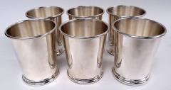  Preisner Silver Co Set of 6 Preisner Sterling Silver Mint Julep Cups - 4337367