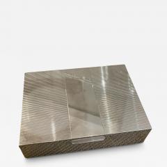  Puiforcat 1970s Large Silver plated decorative box by Puiforcat - 4591692