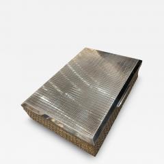  Puiforcat 1970s Silver plated decorative box in the style of Puiforcat - 4591703