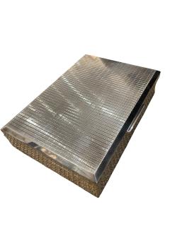  Puiforcat 1970s Silver plated decorative box in the style of Puiforcat - 4591704