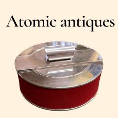  Puiforcat 1980s Silver plated and leather decorative box by Puiforcat - 4430934