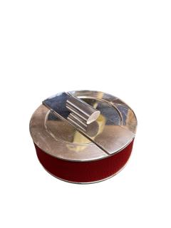  Puiforcat 1980s Silver plated and leather decorative box by Puiforcat - 4430936