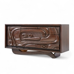  Pulaski Furniture Corporation Witco Style Pulaski Oceanic Mid Century Credenza - 4723634