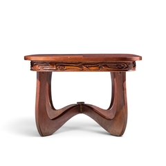  Pulaski Furniture Corporation Witco Style Pulaski Oceanic Mid Century Expanding Dining Table with 1 Leaf - 4738808