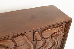  Pulaski Furniture Corporation Witco Style Pulaski Oceanic Mid Century Lowboy Dresser - 4128341