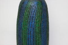  Quartite Creative Corp Quartite Creative Corp Blue Green Lava Glaze Ceramic Lamp 1965 United States - 3227383