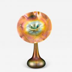  Quezal Quezal Glass Jack in the Pulpit Vase circa 1910 - 4311292