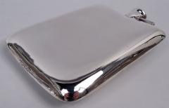  R Blackinton Co Blackinton American Modern Sterling Silver Flask - 4341162