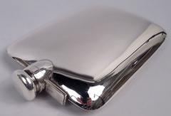  R Blackinton Co Blackinton American Modern Sterling Silver Flask - 4341167