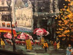  R Roywilsens Pair of Oil on Canvas Parisian Street Scenes Signed R Roywilsens - 2873215