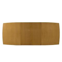  R Way Rway Rway Mid Century Walnut Brass Hidden Leaf Expanding Dining Table with 2 Leaves - 3982508