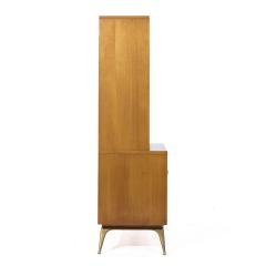  R Way Rway Rway Mid Century Walnut and Brass Credenza and Hutch - 3969602