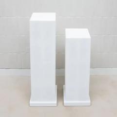  R Y Augousti Modern Classic Column Large in White Shagreen by R Y Augousti - 3847369