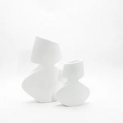  R Y Augousti Modern Sculptural Vase in Shagreen by R Y Augousti - 3876583