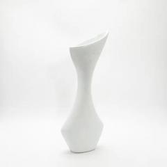  R Y Augousti Modern Sculptural Vase in White Shagreen by R Y Augousti - 3876398