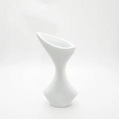  R Y Augousti Modern Sculptural Vase in White Shagreen by R Y Augousti - 3876415