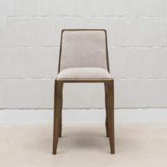  R Y Augousti Pair of Velvet Upholstered Chairs with Patina Brass Accents by R Y Augousti - 3848447
