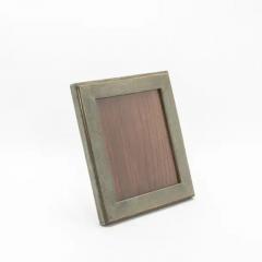  R Y Augousti Picture Frame 8x10 in Grey Shagreen with Brass Indentation by R Y Augousti - 3882122