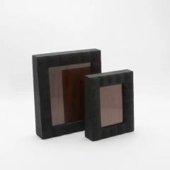  R Y Augousti Picture Frame 8x10 in Quilted Black Shagreen by R Y Augousti - 3879547