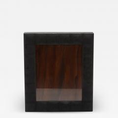  R Y Augousti Picture Frame 8x10 in Quilted Black Shagreen by R Y Augousti - 3884702
