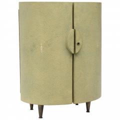  R Y Augousti R Y Augousti Shagreen Covered Jewelry Cabinet - 4161538