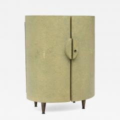  R Y Augousti R Y Augousti Shagreen Covered Jewelry Cabinet - 4164622