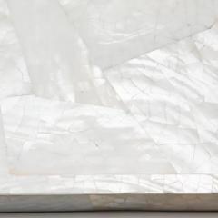  R Y Augousti Rectangular Tray in Mother of Pearl with Bronze Patina Brass by R Y Augousti - 3844820