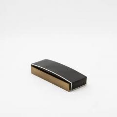  R Y Augousti Set of 3 Boxes in Pen Shell and Bronze Patina Brass by R Y Augousti - 3844572