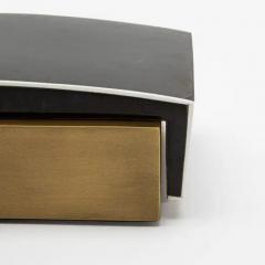  R Y Augousti Set of 3 Boxes in Pen Shell and Bronze Patina Brass by R Y Augousti - 3844613