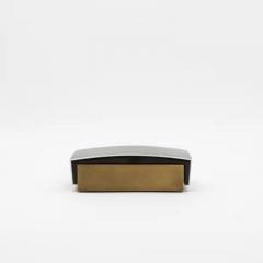  R Y Augousti Set of 3 Boxes in Pen Shell and Bronze Patina Brass by R Y Augousti - 3844614