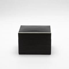  R Y Augousti Set of 3 Curved Top Boxes in Black Oak by R Y Augousti - 3844784