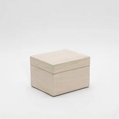 R Y Augousti Set of 3 Curved Top Boxes in White Oak by R Y Augousti - 3844777