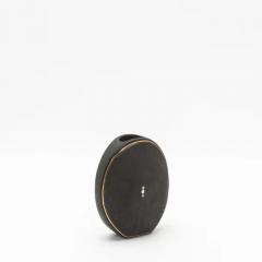  R Y Augousti Shagreen Vase with Brass Details by R Y Augousti - 3869646