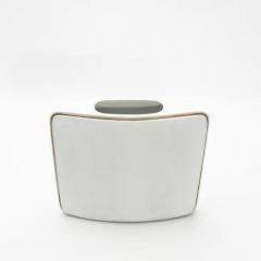  R Y Augousti Shagreen Vase with Brass Details by R Y Augousti - 3876467